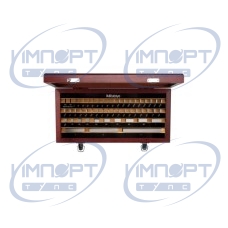 Набор концевых мер длины, дюймовый, контрольный сертификат, блоки BS 49, класс 2, сталь 516-912-11 Mitutoyo Набор концевых мер длины, дюймовый, контрольный сертификат, блоки BS 49, класс 2, сталь 516-912-11 Mitutoyo