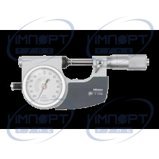 Индикаторный микрометр с кнопкой слева 0-25 мм 510-141 Mitutoyo Индикаторный микрометр с кнопкой слева 0-25 мм 510-141 Mitutoyo