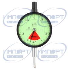 Индикатор часового типа, плоская задняя часть, тип ISO, один оборот, ударопрочный, 4 мм, 0,01 мм 2928AB Mitutoyo Индикатор часового типа, плоская задняя часть, тип ISO, один оборот, ударопрочный, 4 мм, 0,01 мм 2928AB Mitutoyo