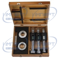 Цифровой 3-точечный внутренний микрометрический набор 1-2", полный комплект, IP65, TIN 468-988 Mitutoyo Цифровой 3-точечный внутренний микрометрический набор 1-2", полный комплект, IP65, TIN 468-988 Mitutoyo