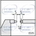 Микрометр со шлицевым шлицем 0-25 мм, измерительная поверхность 2 мм 111-215 Mitutoyo Микрометр со шлицевым шлицем 0-25 мм, измерительная поверхность 2 мм 111-215 Mitutoyo