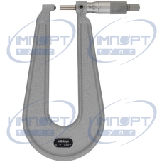 Микрометр для листового металла 0-1", сферическая наковальня, горловина 6" 118-116 Mitutoyo Микрометр для листового металла 0-1", сферическая наковальня, горловина 6" 118-116 Mitutoyo