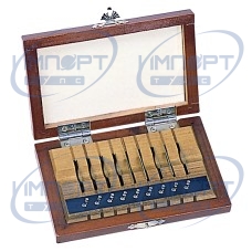 Набор концевых мер длины, метрический, сертификат Ins., блоки ISO 9, класс 0, сталь 516-990-10 Mitutoyo