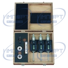 Цифровой 3-точечный внутренний микрометрический набор 6-12 мм, полный комплект, IP65, TIN 468-981 Mitutoyo Цифровой 3-точечный внутренний микрометрический набор 6-12 мм, полный комплект, IP65, TIN 468-981 Mitutoyo