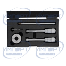 Набор 3-точечных микрометров для измерения внутренних размеров Holtest 0,5-0,8" 2 шт., экономичный набор 368-995 Mitutoyo Набор 3-точечных микрометров для измерения внутренних размеров Holtest 0,5-0,8" 2 шт., экономичный набор 368-995 Mitutoyo