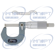 Плоский шпиндель для трубчатого микрометра, 0-1" 115-305 Mitutoyo Плоский шпиндель для трубчатого микрометра, 0-1" 115-305 Mitutoyo