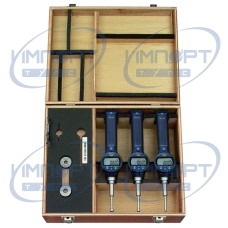 Цифровой ABS Borematic внутренний набор дюймов/метрических единиц, 0,275-0,5", полный набор единиц 568-965 Mitutoyo Цифровой ABS Borematic внутренний набор дюймов/метрических единиц, 0,275-0,5", полный набор единиц 568-965 Mitutoyo