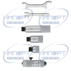 Микрометр трубчатый нутромер с твердосплавным наконечником 50-150 мм 137-206 Mitutoyo Микрометр трубчатый нутромер с твердосплавным наконечником 50-150 мм 137-206 Mitutoyo