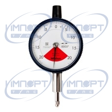 Индикатор часового типа, плоская задняя часть, тип ANSI/AGD, один оборот, ударопрочный и пылезащищенный, 0,04", 0,0005" 2977AB Mitutoyo Индикатор часового типа, плоская задняя часть, тип ANSI/AGD, один оборот, ударопрочный и пылезащищенный, 0,04", 0,0005" 2977AB Mitutoyo