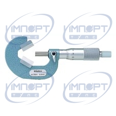 Микрометр с V-образной наковальней и 3 канавками 10-25 мм 114-102 Mitutoyo Микрометр с V-образной наковальней и 3 канавками 10-25 мм 114-102 Mitutoyo