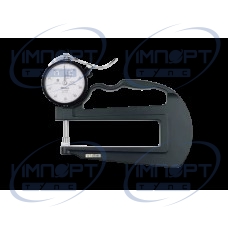 Толщиномер с циферблатным индикатором 0-20 мм, 0,01 мм, горловина 120 мм, керамические контактные элементы 7323A Mitutoyo Толщиномер с циферблатным индикатором 0-20 мм, 0,01 мм, горловина 120 мм, керамические контактные элементы 7323A Mitutoyo