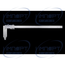 Штангенциркуль с нониусом, длинная губка, точная регулировка. 0-750 мм, 0,02 мм, метрический 534-115 Mitutoyo Штангенциркуль с нониусом, длинная губка, точная регулировка. 0-750 мм, 0,02 мм, метрический 534-115 Mitutoyo