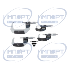 Цифровой микрометр IP65, набор 0-100 мм 4 шт. 293-963-30 Mitutoyo Цифровой микрометр IP65, набор 0-100 мм 4 шт. 293-963-30 Mitutoyo