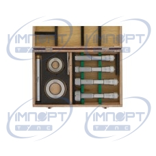 Набор 3-точечных микрометров для измерения внутренних размеров Holtest 0,8-2" 4 шт., экономичный набор 368-996 Mitutoyo Набор 3-точечных микрометров для измерения внутренних размеров Holtest 0,8-2" 4 шт., экономичный набор 368-996 Mitutoyo