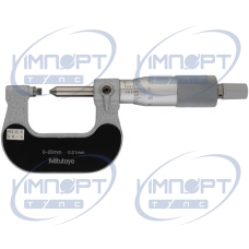 Микрометр для измерения резьбы 0-25 мм, 3,5-5 мм/8-5TPI 125-105 Mitutoyo Микрометр для измерения резьбы 0-25 мм, 3,5-5 мм/8-5TPI 125-105 Mitutoyo
