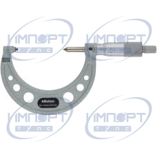 Микрометр для измерения резьбы винта 50-75 мм, 0,6-0,9 мм/44-28TPI 125-111 Mitutoyo Микрометр для измерения резьбы винта 50-75 мм, 0,6-0,9 мм/44-28TPI 125-111 Mitutoyo