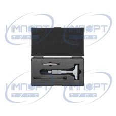 Микрометр-глубиномера, сменные стержни 0-50 мм, основание 63 мм 129-109 Mitutoyo Микрометр-глубиномера, сменные стержни 0-50 мм, основание 63 мм 129-109 Mitutoyo