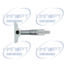 Микрометр глубины 0-1", основание 2,5" 128-105 Mitutoyo Микрометр глубины 0-1", основание 2,5" 128-105 Mitutoyo