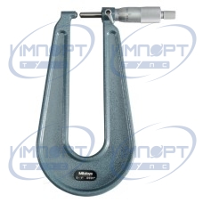 Микрометр для листового металла 0-1", сферическая наковальня/шпиндель, горловина 6" 118-120 Mitutoyo Микрометр для листового металла 0-1", сферическая наковальня/шпиндель, горловина 6" 118-120 Mitutoyo