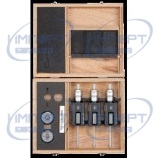 Цифровой 3-точечный внутренний микрометр, набор 0,275"-0,5", полный комплект, IP65, TIN 468-986 Mitutoyo Цифровой 3-точечный внутренний микрометр, набор 0,275"-0,5", полный комплект, IP65, TIN 468-986 Mitutoyo