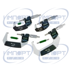 Цифровой микрометр IP65, набор дюймов/метрических единиц, 0-4" 4 шт. 293-961-30 Mitutoyo Цифровой микрометр IP65, набор дюймов/метрических единиц, 0-4" 4 шт. 293-961-30 Mitutoyo