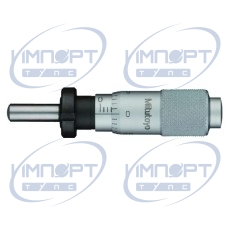 Микрометрическая головка, подача шпинделя 0,25 мм/об 0-13 мм, зажимная гайка, сферический шпиндель 148-133 Mitutoyo Микрометрическая головка, подача шпинделя 0,25 мм/об 0-13 мм, зажимная гайка, сферический шпиндель 148-133 Mitutoyo