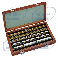 Набор концевых мер длины, метрический, сертификат JCSS, блоки ISO 56, класс 2, сталь 516-956-60 Mitutoyo Набор концевых мер длины, метрический, сертификат JCSS, блоки ISO 56, класс 2, сталь 516-956-60 Mitutoyo