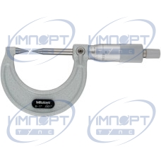 Микрометр точечный с твердосплавным наконечником 0-1", наконечник 30° 112-237 Mitutoyo Микрометр точечный с твердосплавным наконечником 0-1", наконечник 30° 112-237 Mitutoyo