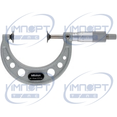 Дисковый микрометр, диски с твердосплавными наконечниками 50-75 мм, диск=20 мм 123-115 Mitutoyo Дисковый микрометр, диски с твердосплавными наконечниками 50-75 мм, диск=20 мм 123-115 Mitutoyo