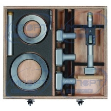 Цифровой 3-точечный микрометр для измерения внутренних размеров 2-4", сменная головка. IP65, TIN 468-979 Mitutoyo Цифровой 3-точечный микрометр для измерения внутренних размеров 2-4", сменная головка. IP65, TIN 468-979 Mitutoyo