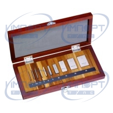 Набор концевых мер длины, метрический, сертификат соответствия, ISO 10 концевых мер, класс 1, сталь 516-581-10 Mitutoyo Набор концевых мер длины, метрический, сертификат соответствия, ISO 10 концевых мер, класс 1, сталь 516-581-10 Mitutoyo