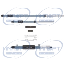 Микрометр внутренний, сменные стержни 200-500 мм, с 3 стержнями, закаленная поверхность 141-117 Mitutoyo Микрометр внутренний, сменные стержни 200-500 мм, с 3 стержнями, закаленная поверхность 141-117 Mitutoyo