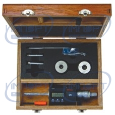 Цифровой 3-точечный микрометрический нутромер, набор 0,275-0,5", сменная головка. IP65, TIN 468-976 Mitutoyo Цифровой 3-точечный микрометрический нутромер, набор 0,275-0,5", сменная головка. IP65, TIN 468-976 Mitutoyo