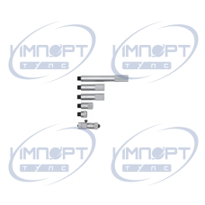 Микрометр трубчатый внутренний с твердосплавным наконечником 2-40" 137-219 Mitutoyo Микрометр трубчатый внутренний с твердосплавным наконечником 2-40" 137-219 Mitutoyo