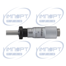 Микрометрическая головка, малая стандартного типа 0-0,5", 0,001", плоская, с зажимной гайкой 148-111-10 Mitutoyo Микрометрическая головка, малая стандартного типа 0-0,5", 0,001", плоская, с зажимной гайкой 148-111-10 Mitutoyo