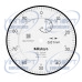 Индикатор часового типа, с задним ушком, тип ISO 20 мм, 0,01 мм 2050A Mitutoyo Индикатор часового типа, с задним ушком, тип ISO 20 мм, 0,01 мм 2050A Mitutoyo