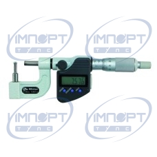 Цифровой трубчатый микрометр, IP65 сферическая наковальня плоский шпиндель, 0-25 мм 395-263-30 Mitutoyo Цифровой трубчатый микрометр, IP65 сферическая наковальня плоский шпиндель, 0-25 мм 395-263-30 Mitutoyo