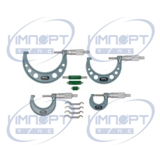Набор наружных микрометров Economy Design 0-4", 4 шт., 0,001" 103-930 Mitutoyo Набор наружных микрометров Economy Design 0-4", 4 шт., 0,001" 103-930 Mitutoyo