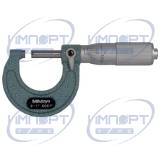 Микрометр внешний экономичный 0-1", фрикционный барабан, 0,0001" 103-135 Mitutoyo Микрометр внешний экономичный 0-1", фрикционный барабан, 0,0001" 103-135 Mitutoyo