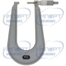 Микрометр для листового металла 1-2", плоская наковальня/шпиндель, горловина 6" 118-112 Mitutoyo Микрометр для листового металла 1-2", плоская наковальня/шпиндель, горловина 6" 118-112 Mitutoyo