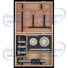 Цифровой 3-точечный микрометрический нутромер, набор 0,8 - 2", сменная головка. IP65, TIN 468-978 Mitutoyo Цифровой 3-точечный микрометрический нутромер, набор 0,8 - 2", сменная головка. IP65, TIN 468-978 Mitutoyo