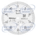 Индикатор часового типа, плоская задняя поверхность, тип ISO 3,5 мм, 0,005 мм 1124AB Mitutoyo Индикатор часового типа, плоская задняя поверхность, тип ISO 3,5 мм, 0,005 мм 1124AB Mitutoyo