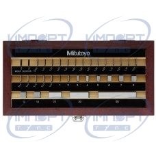 Набор концевых мер длины, метрический, сертификат соответствия, блоки ISO 32, класс 1, сталь 516-967-10 Mitutoyo Набор концевых мер длины, метрический, сертификат соответствия, блоки ISO 32, класс 1, сталь 516-967-10 Mitutoyo