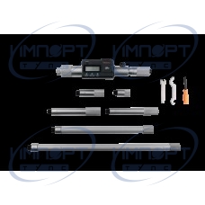 Цифровой трубчатый нутромер стержневой дюймовый/метрический, 8-40", IP65, вкл. 6 стержней 337-303 Mitutoyo Цифровой трубчатый нутромер стержневой дюймовый/метрический, 8-40", IP65, вкл. 6 стержней 337-303 Mitutoyo