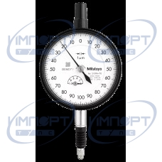 Индикатор часового типа, плоская задняя часть, тип ISO IP64, подшипник с драгоценными камнями, ударопрочный, 1 мм, 0,001 мм 2109AB-70 Mitutoyo Индикатор часового типа, плоская задняя часть, тип ISO IP64, подшипник с драгоценными камнями, ударопрочный, 1 мм, 0,001 мм 2109AB-70 Mitutoyo