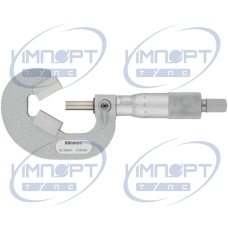 Микрометр с V-образной наковальней и 3 канавками 10-25 мм 114-162 Mitutoyo Микрометр с V-образной наковальней и 3 канавками 10-25 мм 114-162 Mitutoyo