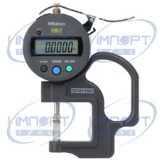 Цифровой толщиномер, тип лезвия дюймовый/метрический, 0-0,47", 0,0005" 547-516A Mitutoyo Цифровой толщиномер, тип лезвия дюймовый/метрический, 0-0,47", 0,0005" 547-516A Mitutoyo
