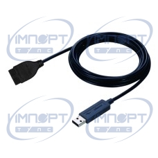 USB-кабель для прямого подключения Digimatic к USB, 2 м, Digimatic/Digimatic 2, плоский 10-контактный разъем 06AFM380D Mitutoyo