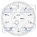 Индикатор часового типа, с задним ушком, тип ISO 10 мм, 0,01 мм 4046A Mitutoyo Индикатор часового типа, с задним ушком, тип ISO 10 мм, 0,01 мм 4046A Mitutoyo