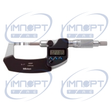 Цифровой микрометр с лезвием 0,75 мм, твердосплавный наконечник, дюймовый/метрический, 0-1" 422-370-30 Mitutoyo Цифровой микрометр с лезвием 0,75 мм, твердосплавный наконечник, дюймовый/метрический, 0-1" 422-370-30 Mitutoyo